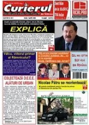 Publicare anunț în Curierul de Valcea – Valcea