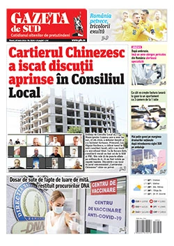 Publicare anunț în Gazeta de Sud – Dolj