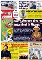 Publicare anunț în Giurgiuveanul – Giurgiu