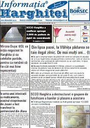 Publicare anunț în Informatia Harghitei – Harghita