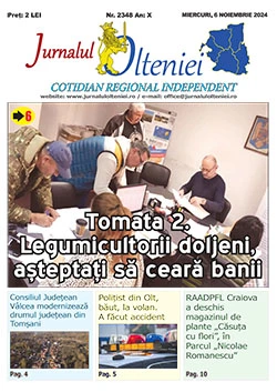 Publicare anunț în Jurnalul Olteniei – Dolj