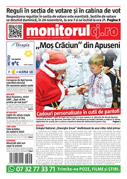 Publicare anunț în Monitorul de Cluj – Cluj