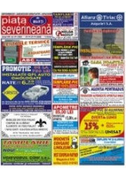 Publicare anunț în Piata Severineana – Mehedinti