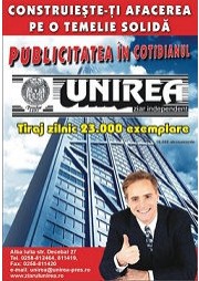 Publicare anunț în Unirea – Alba