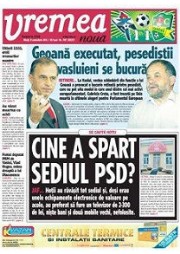Publicare anunț în Vremea Noua – Vaslui