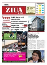 Publicare anunț în Ziua de Vest – Arad